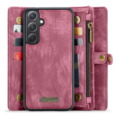 CASEME 008 Series for Samsung Galaxy A35 5G Leather Case Magnetic Detachable Phone Cover