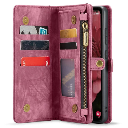 CASEME 008 Series for Samsung Galaxy A35 5G Leather Case Magnetic Detachable Phone Cover
