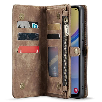 CASEME 008 Series for Samsung Galaxy A15 4G / 5G Leather Case Stand Wallet Zipper Phone Cover