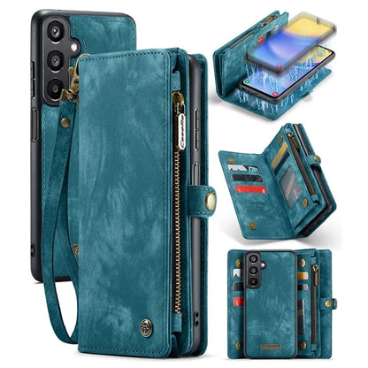 CASEME 008 Series for Samsung Galaxy A15 4G / 5G Leather Case Stand Wallet Zipper Phone Cover