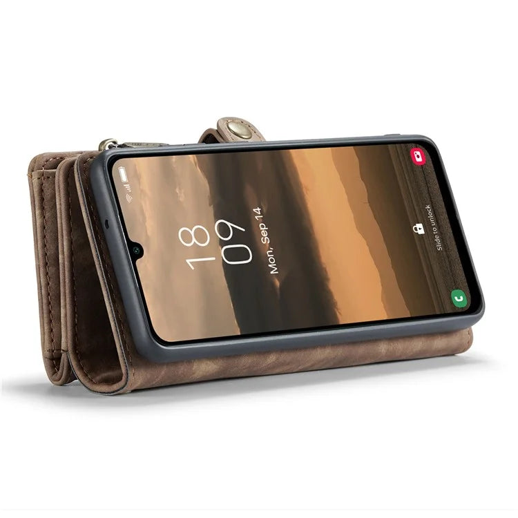 CASEME 008 Series for Samsung Galaxy A25 5G (Global) (161.0 x 76.5 x 8.3mm) Case Leather Wallet Phone Cover