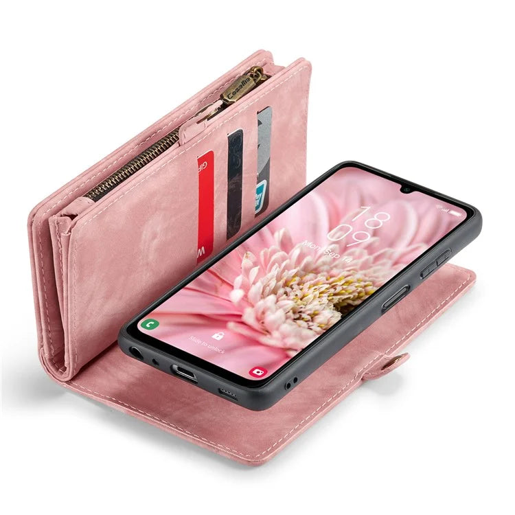 CASEME 008 Series for Samsung Galaxy A25 5G (Global) (161.0 x 76.5 x 8.3mm) Case Leather Wallet Phone Cover