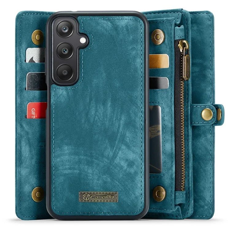 CASEME 008 Series for Samsung Galaxy A25 5G (Global) (161.0 x 76.5 x 8.3mm) Case Leather Wallet Phone Cover