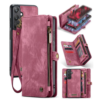CASEME 008 Series for Samsung Galaxy A25 5G (Global) (161.0 x 76.5 x 8.3mm) Case Leather Wallet Phone Cover