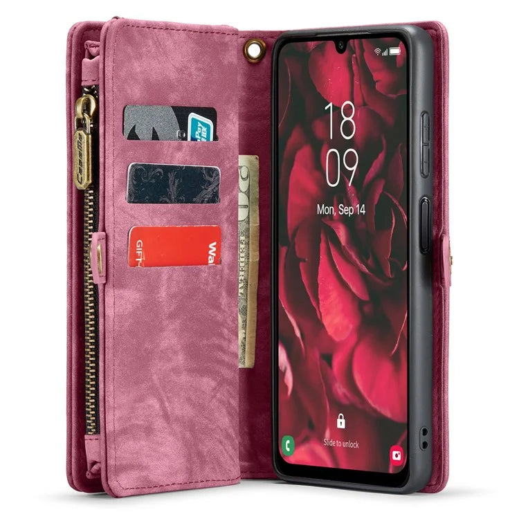 CASEME 008 Series for Samsung Galaxy A25 5G (Global) (161.0 x 76.5 x 8.3mm) Case Leather Wallet Phone Cover