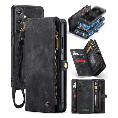 CASEME 008 Series for Samsung Galaxy A25 5G (Global) (161.0 x 76.5 x 8.3mm) Case Leather Wallet Phone Cover