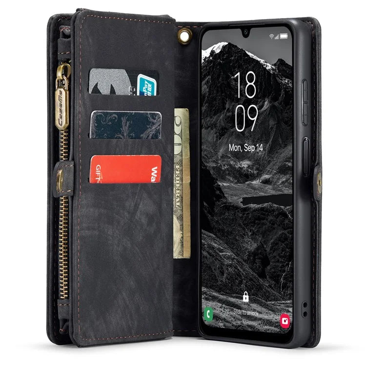 CASEME 008 Series for Samsung Galaxy A25 5G (Global) (161.0 x 76.5 x 8.3mm) Case Leather Wallet Phone Cover