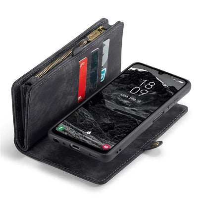 CASEME 008 Series for Samsung Galaxy A25 5G (Global) (161.0 x 76.5 x 8.3mm) Case Leather Wallet Phone Cover