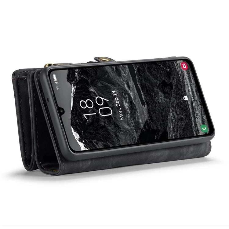 CASEME 008 Series for Samsung Galaxy A25 5G (Global) (161.0 x 76.5 x 8.3mm) Case Leather Wallet Phone Cover