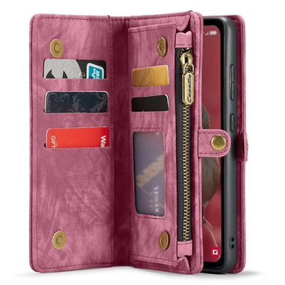 CASEME 008 Series for Samsung Galaxy A55 5G Case Detachable Wallet Phone Cover with Hand Strap