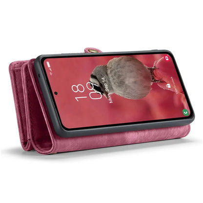 CASEME 008 Series for Samsung Galaxy A55 5G Case Detachable Wallet Phone Cover with Hand Strap