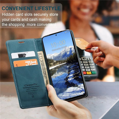CASEME 013 Series For Xiaomi Redmi Note 13 Pro 4G / Poco M6 Pro 4G Leather Case Card Holder Phone Cover