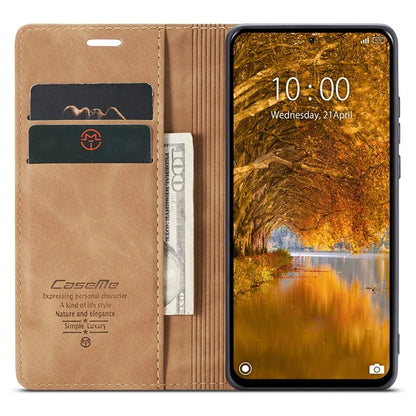 CASEME 013 Series For Xiaomi Redmi Note 13 Pro 4G / Poco M6 Pro 4G Leather Case Card Holder Phone Cover
