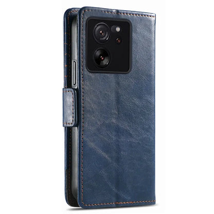 CASENEO 002 Series For Xiaomi 13T / 13T Pro / Redmi K60 Ultra Case Leather RFID Blocking Phone Cover