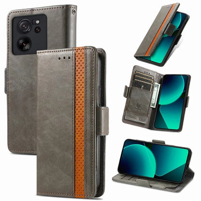 CASENEO 002 Series For Xiaomi 13T / 13T Pro / Redmi K60 Ultra Case Leather RFID Blocking Phone Cover