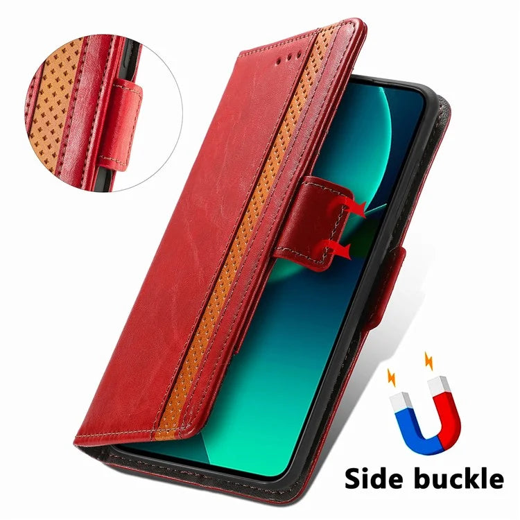 CASENEO 002 Series For Xiaomi 13T / 13T Pro / Redmi K60 Ultra Case Leather RFID Blocking Phone Cover