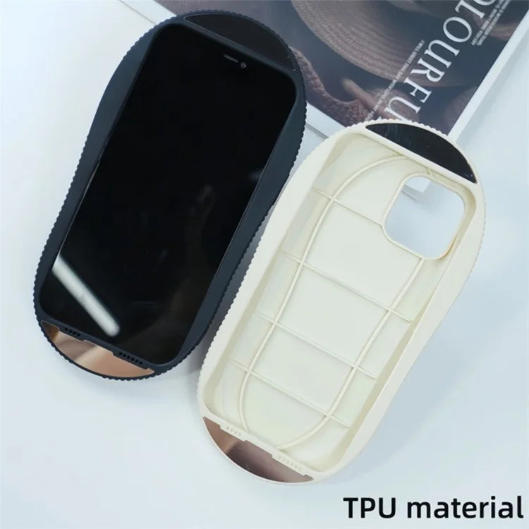 For iPhone 15 Pro Case Slipper Shape Kickstand TPU Protective Phone Cover