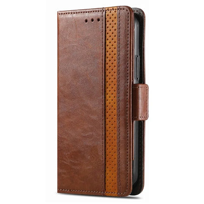 CASENEO 002 Series For Xiaomi Redmi Note 12S 4G PU Leather Case RFID Blocking Stand Phone Cover