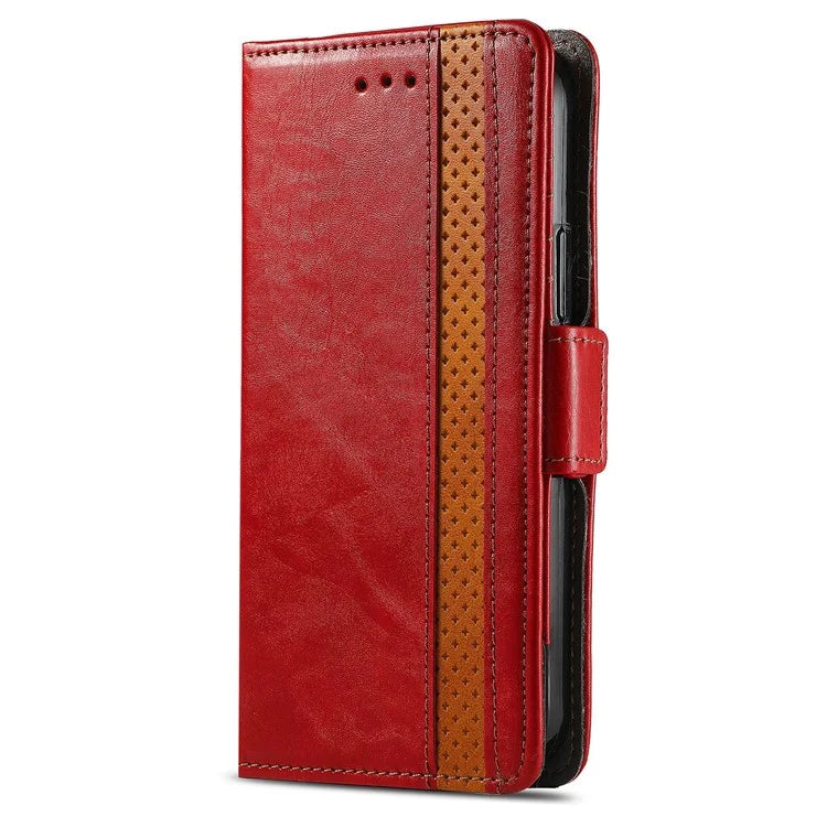 CASENEO 002 Series For Oppo A38 4G / A18 4G Case PU Leather RFID Blocking Wallet Phone Cover
