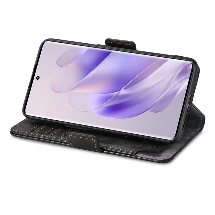 CASENEO 002 Series For Infinix Zero 30 5G Phone Case Leather Wallet RFID Blocking Cover