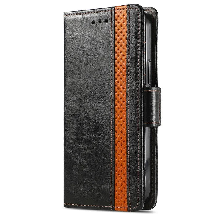 CASENEO 002 Series For Infinix Zero 30 5G Phone Case Leather Wallet RFID Blocking Cover