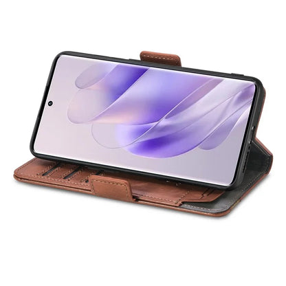 CASENEO 002 Series For Infinix Zero 30 5G Phone Case Leather Wallet RFID Blocking Cover