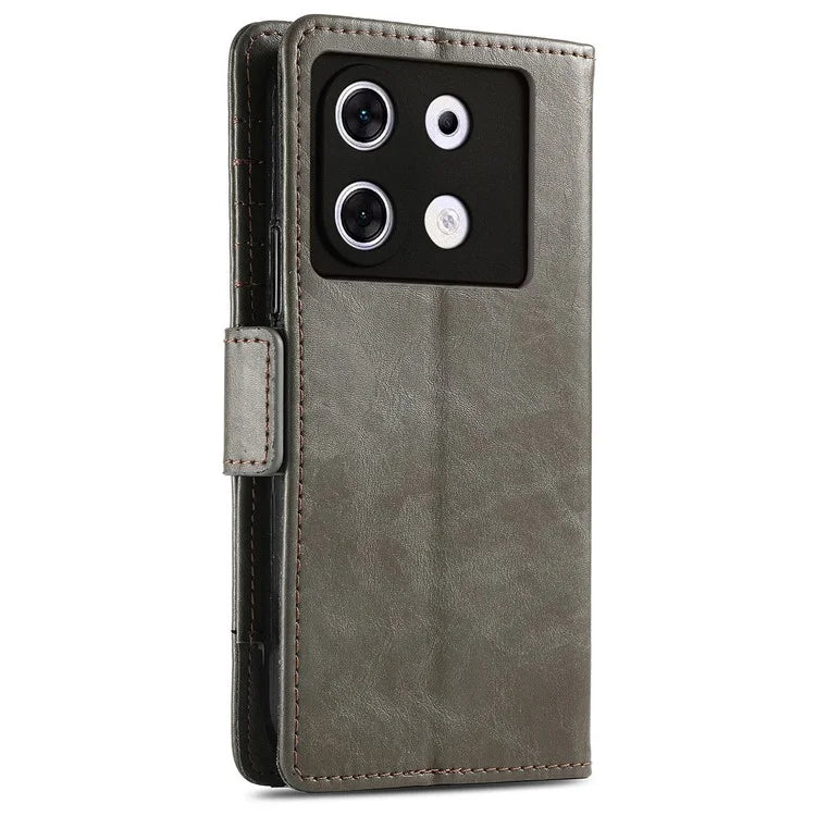 CASENEO 002 Series For Infinix Zero 30 5G Phone Case Leather Wallet RFID Blocking Cover