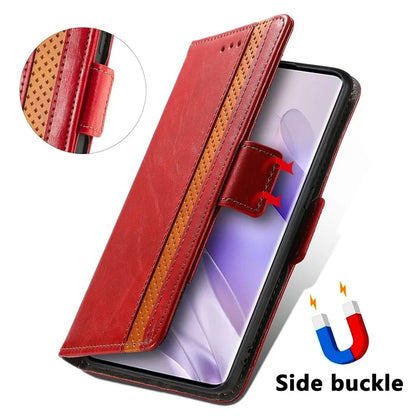 CASENEO 002 Series For Infinix Zero 30 5G Phone Case Leather Wallet RFID Blocking Cover