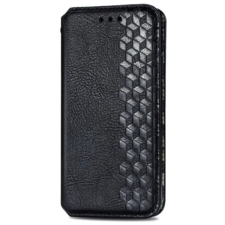 For Xiaomi 14 Ultra Case Wallet Magnetic Closing PU Leather Rhombus Phone Cover