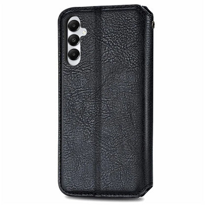 For Samsung Galaxy A05s 4G Leather Cover Imprinted Rhombus Wallet Phone Case