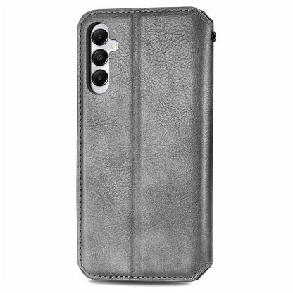 For Samsung Galaxy A05s 4G Leather Cover Imprinted Rhombus Wallet Phone Case