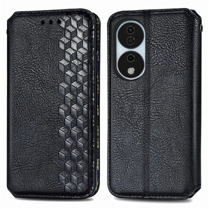 For Honor X7b 4G / 90 Smart Case Folding Stand Imprinted Leather Phone Cover