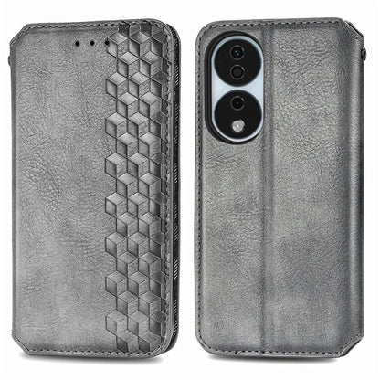 For Honor X7b 4G / 90 Smart Case Folding Stand Imprinted Leather Phone Cover