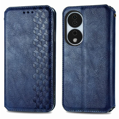 For Honor X7b 4G / 90 Smart Case Folding Stand Imprinted Leather Phone Cover
