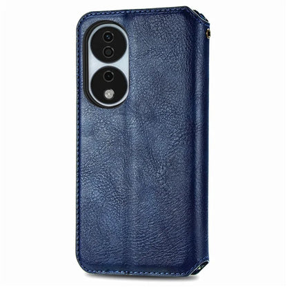For Honor X7b 4G / 90 Smart Case Folding Stand Imprinted Leather Phone Cover