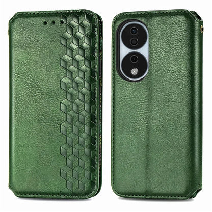 For Honor X7b 4G / 90 Smart Case Folding Stand Imprinted Leather Phone Cover