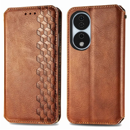 For Honor X7b 4G / 90 Smart Case Folding Stand Imprinted Leather Phone Cover