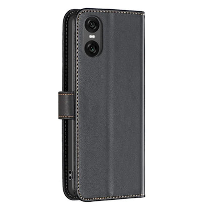 BINFEN COLOR BF17 For Sony Xperia 10 VI Case PU Leather Magnetic Buckle Flip Phone Cover
