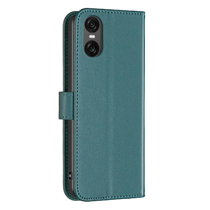 BINFEN COLOR BF17 For Sony Xperia 10 VI Case PU Leather Magnetic Buckle Flip Phone Cover