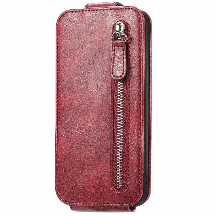 For Xiaomi Redmi Note 13 Pro 5G / Poco X6 5G Drop Proof Case Vertical Flip Zipper Wallet Leather Phone Cover
