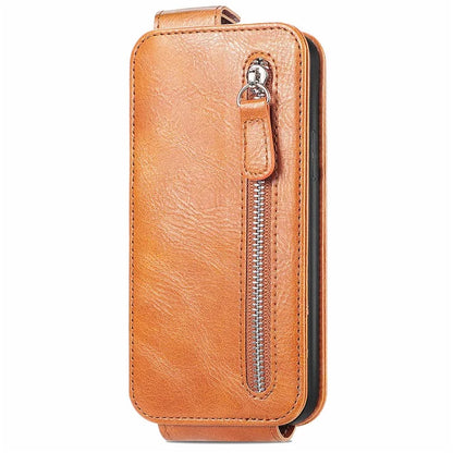 For Xiaomi Redmi Note 13 Pro 5G / Poco X6 5G Drop Proof Case Vertical Flip Zipper Wallet Leather Phone Cover