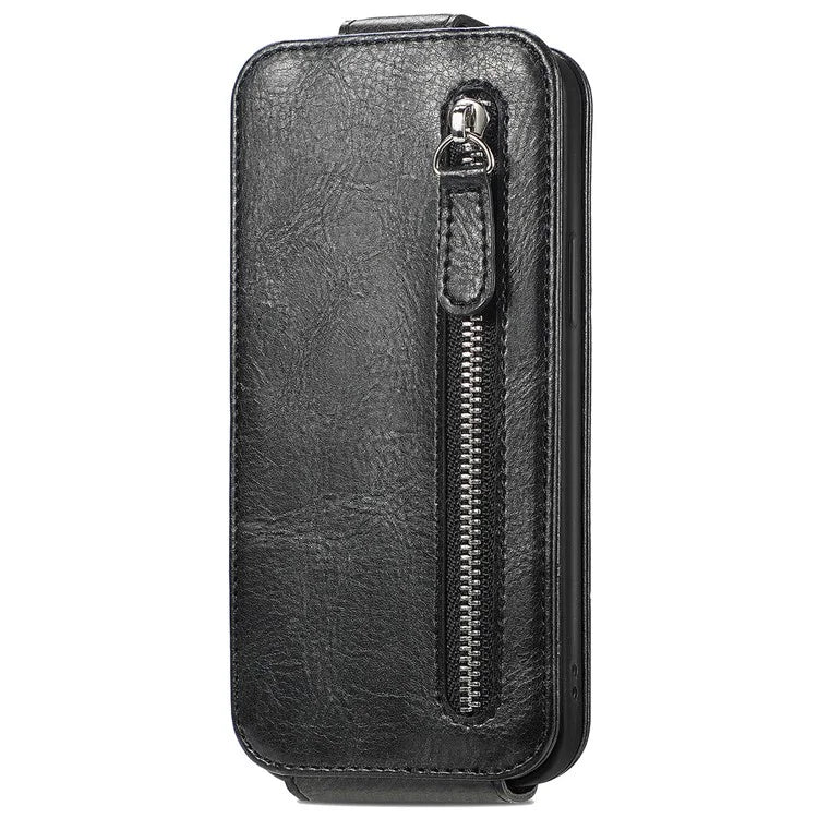 For Xiaomi Redmi K70E 5G / Poco X6 Pro 5G Case Vertical Flip Zipper TPU+PU Leather Phone Cover