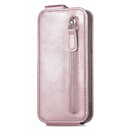 For Samsung Galaxy Xcover7 Dustproof Cell Phone Case Vertical Flip Zipper Pocket PU Leather Phone Stand Cover