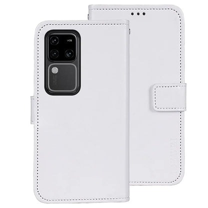 IDEWEI For vivo V30 Pro 5G Case PU Leather Wallet Stand Phone Cover