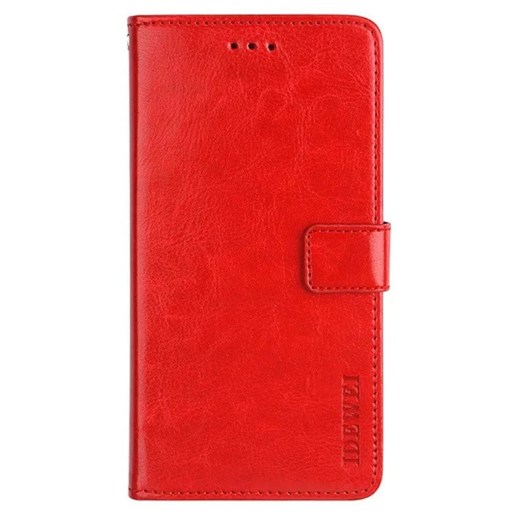 IDEWEI For vivo V30 Pro 5G Case PU Leather Wallet Stand Phone Cover