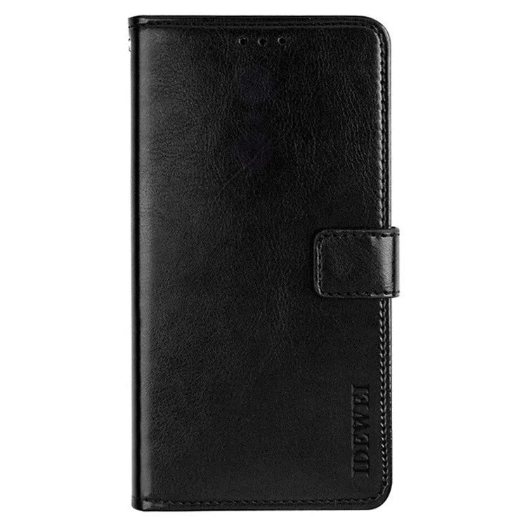 IDEWEI For vivo V30 Pro 5G Case PU Leather Wallet Stand Phone Cover