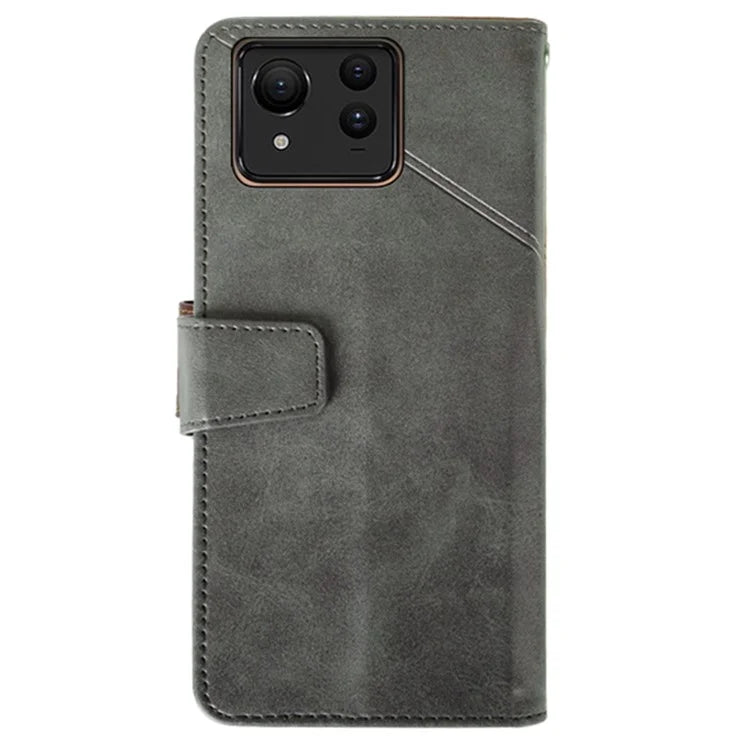 IDEWEI For Asus Zenfone 11 Ultra 5G Cover Card Slots Holder Calf Texture PU Leather Phone Case