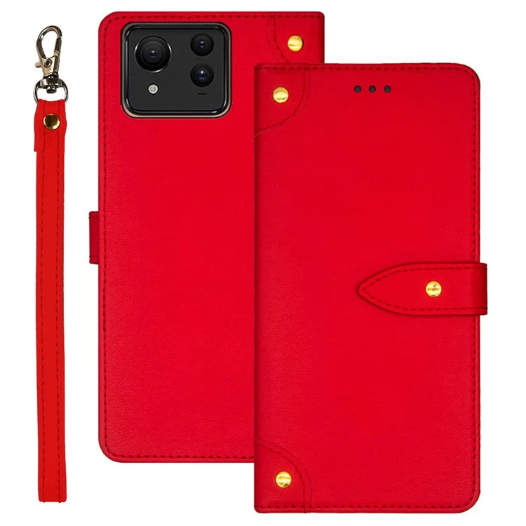 IDEWEI For Asus Zenfone 11 Ultra 5G Case Leather Shockproof Flip Cover with Card Slots