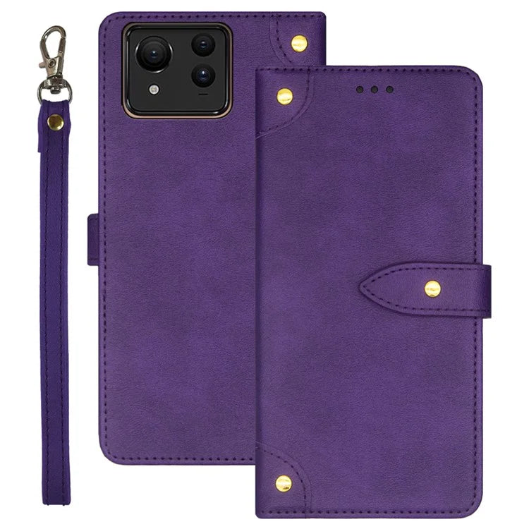 IDEWEI For Asus Zenfone 11 Ultra 5G Case Leather Shockproof Flip Cover with Card Slots