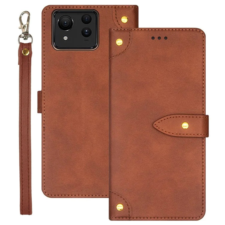 IDEWEI For Asus Zenfone 11 Ultra 5G Case Leather Shockproof Flip Cover with Card Slots
